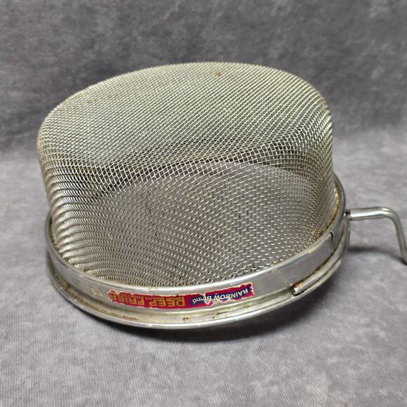 Vintage Rainbow Brand Deep Fryer Basket with Handle - Picture 6 of 10